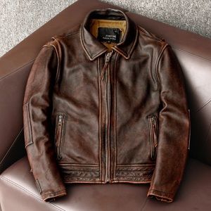 Mens leather jacket